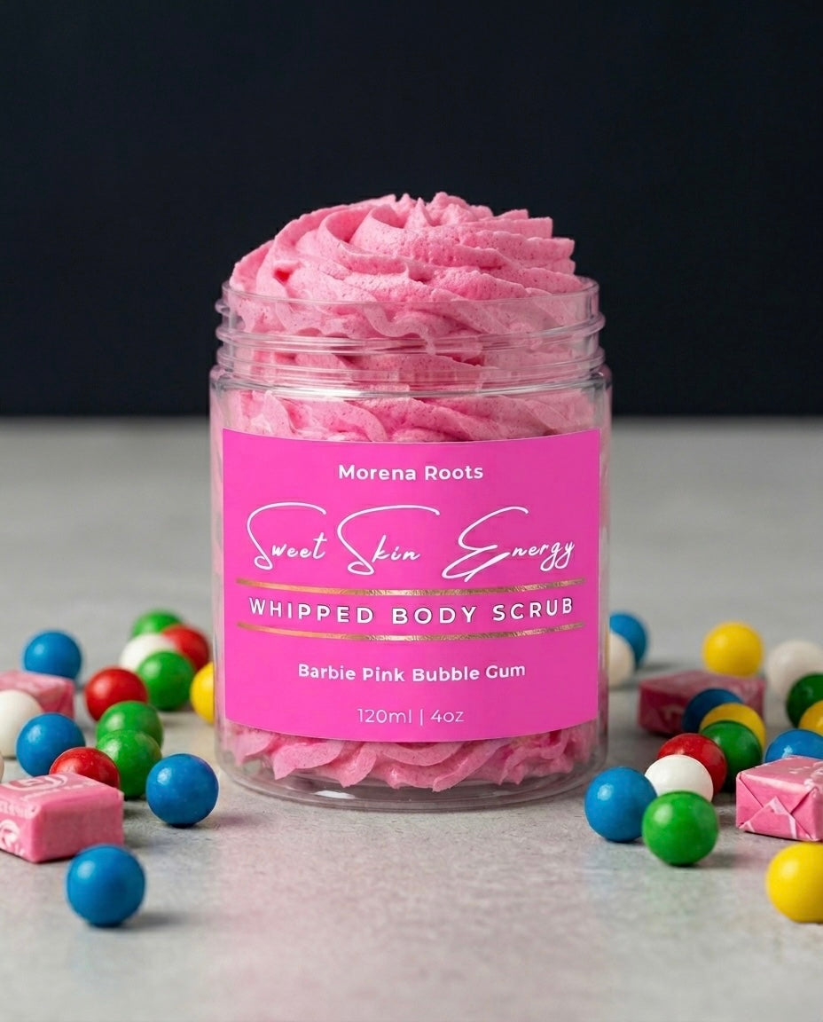 Barbie Pink Bubble Gum Whipped Body Scrub