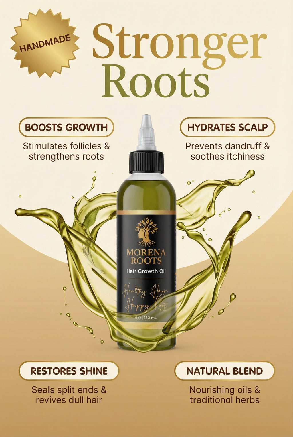 Indian Hair Growth Oil  ( 4oz )