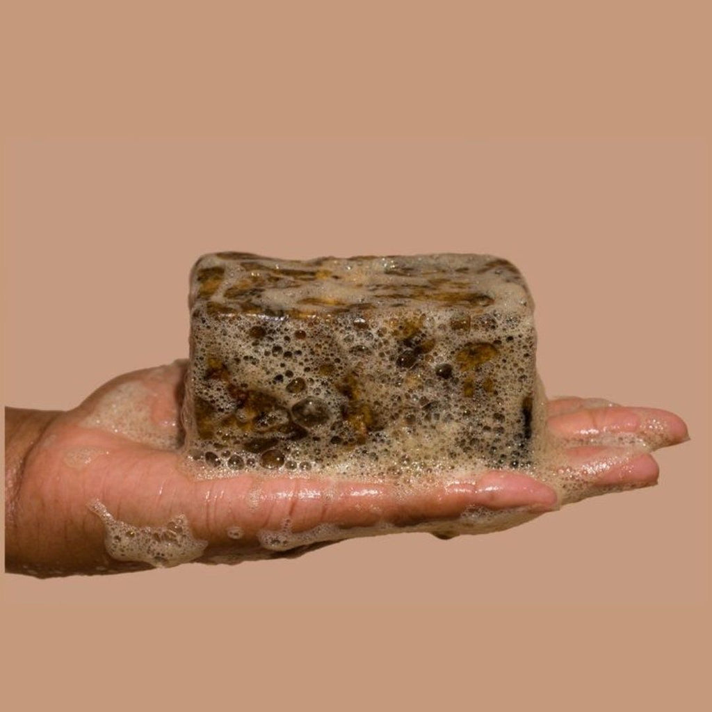 100% Raw African Black Soap