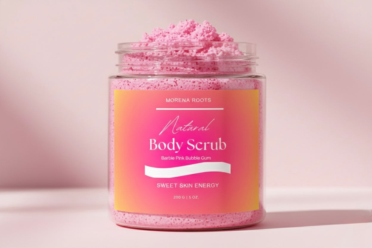 Barbie Pink Bubble Gum Body Scrub