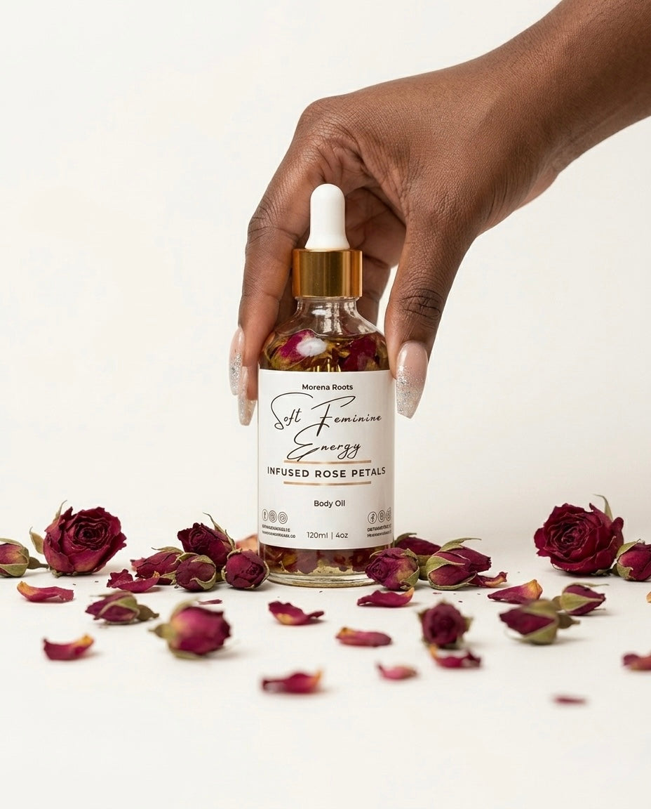 Rose Petals Infused Body Oil